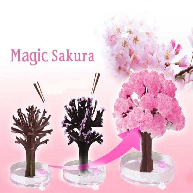 Magic Growing Paper Sakura 13 * 11 cm Decorative Growing DIY Paper Tree Gift Novelty Baby Toy Flower Tree Exploring
Magic Growing Paper Sakura 13 * 11 cm Decorative Growing DIY Paper Tree Gift Novelty Baby Toy Flower Tree Exploring