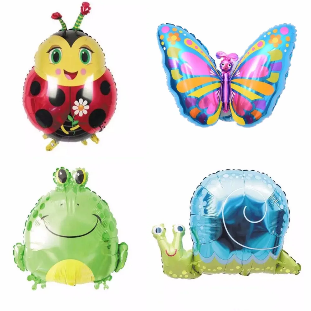 1pc Cute Cartoon Animal Foil Balloon for Birthday Party Anniversary Graduation Decoration Kid Gift, Ladybug/Butterfly/Frog/Snail
1pc Cute Cartoon Animal Foil Balloon for Birthday Party Anniversary Graduation Decoration Kid Gift, Ladybug/Butterfly/Frog/Snail