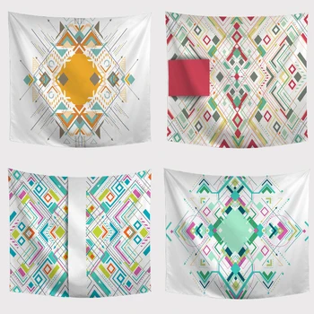 High Quality Geometric Rectangular Tapestry Colorful Simple Rhombus Pattern 3D Living Room Decor Carpet Towel Picnic Beach Mat
High Quality Geometric Rectangular Tapestry Colorful Simple Rhombus Pattern 3D Living Room Decor Carpet Towel Picnic Beach Mat