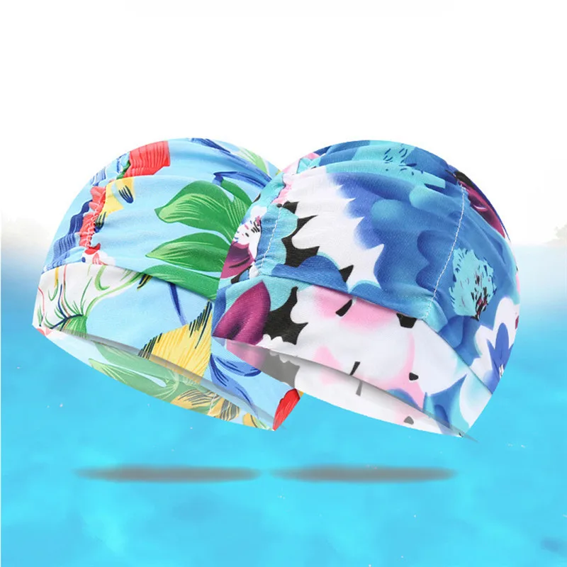 New Women Fabric Swimming Cap Protect Long Hair Ears Pleated Flowers Printed Swim Pool Caps Hat Plus Size For Women Men Swimwear
New Women Fabric Swimming Cap Protect Long Hair Ears Pleated Flowers Printed Swim Pool Caps Hat Plus Size For Women Men Swimwear