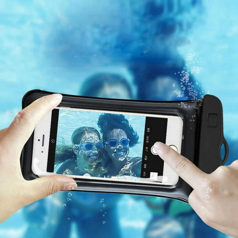 Universal Waterproof Phone Case Multifunction CellPhone Dry Bag Pouch with Neck Strap for iPhone X/8 Plus
Universal Waterproof Phone Case Multifunction CellPhone Dry Bag Pouch with Neck Strap for iPhone X/8 Plus