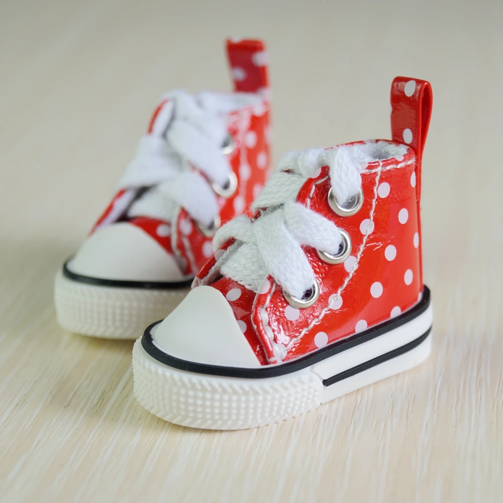 BJD SHOES Red Sneakers Canvas Shoes Sports Flats For 1/6 11" YOSD BJD doll DK DZ AOD DD MK Doll FREE SHIPPING
BJD SHOES Red Sneakers Canvas Shoes Sports Flats For 1/6 11" YOSD BJD doll DK DZ AOD DD MK Doll FREE SHIPPING