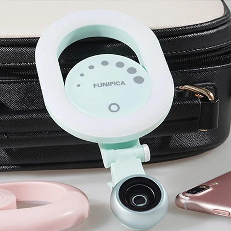 Selfie Ring Light Wide Angle Lens 32 LED Camera Makeup Light Clip Fill Lights for Phone LSMK99
Selfie Ring Light Wide Angle Lens 32 LED Camera Makeup Light Clip Fill Lights for Phone LSMK99