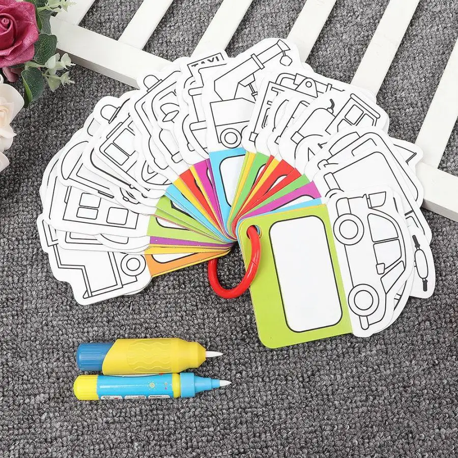 educational Traffic Magic Water Pens Drawing Doodle Toys Children Cognitive Early Learning Cards Coloring For Kids
educational Traffic Magic Water Pens Drawing Doodle Toys Children Cognitive Early Learning Cards Coloring For Kids