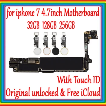 Clean iCloud For iphone 7 4.7inch Motherboard With/without Touch ID,100% Original unlocked for iphone 7 Mainboard Good Tested
Clean iCloud For iphone 7 4.7inch Motherboard With/without Touch ID,100% Original unlocked for iphone 7 Mainboard Good Tested