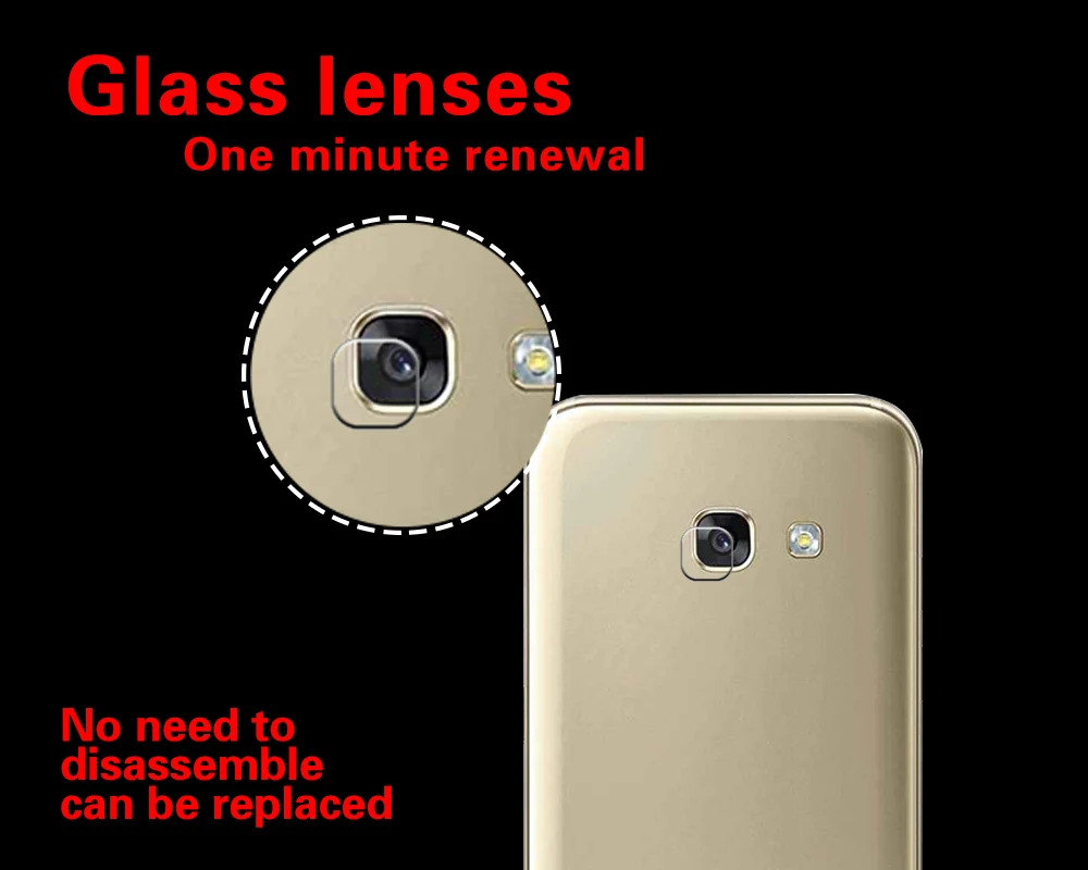Back Lens Glass Film For Samsung GALAXY A7 (2017) A720 SM-A720 Camera Protector Guard Film Anti-Oil& Explosion Camera Lens Film
Back Lens Glass Film For Samsung GALAXY A7 (2017) A720 SM-A720 Camera Protector Guard Film Anti-Oil& Explosion Camera Lens Film