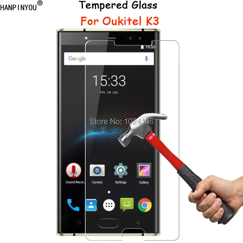 For Oukitel K3 K 3 5.5" HD Clear Tempered Glass Screen Protector Ultra Thin Explosion-proof Protective Film
For Oukitel K3 K 3 5.5" HD Clear Tempered Glass Screen Protector Ultra Thin Explosion-proof Protective Film