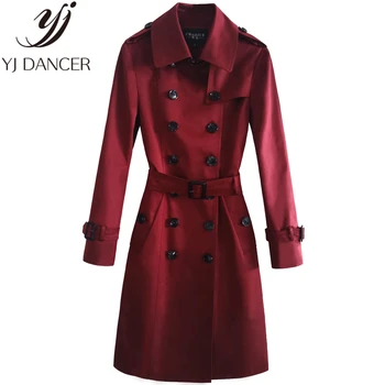 2019 Spring Autumn New Double-Breasted Windbreaker Female Large Size Women's Coat Wild Temperament Was Thin Long-Sleeved Coat
2019 Spring Autumn New Double-Breasted Windbreaker Female Large Size Women's Coat Wild Temperament Was Thin Long-Sleeved Coat