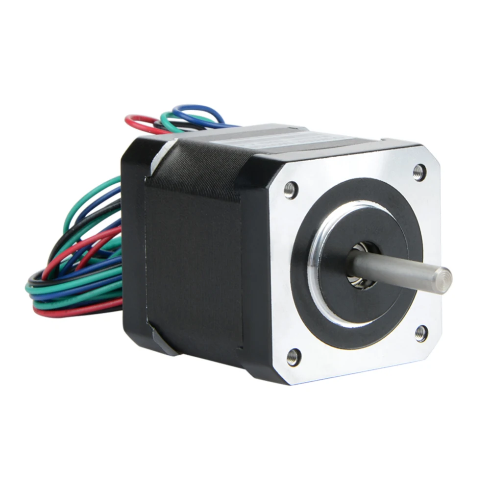 12-24V 48mm Nema17 Motor Nema 17 Stepper Motor 42BYGH 2A 4-lead (17HS4801) Motor 1m Cable for 3D Printer CNC XYZ Motor
12-24V 48mm Nema17 Motor Nema 17 Stepper Motor 42BYGH 2A 4-lead (17HS4801) Motor 1m Cable for 3D Printer CNC XYZ Motor