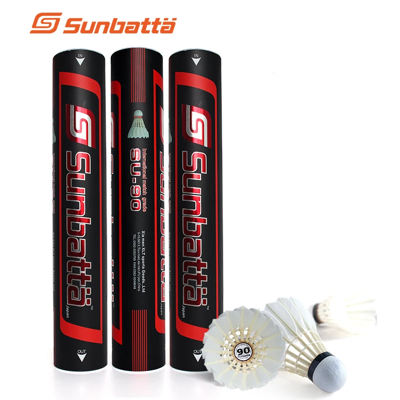 International match grade 20119 Hot Selling 100% Original Top Quality Sunbatta shuttlecock Su-90 Badminton Shuttlecock
International match grade 20119 Hot Selling 100% Original Top Quality Sunbatta shuttlecock Su-90 Badminton Shuttlecock