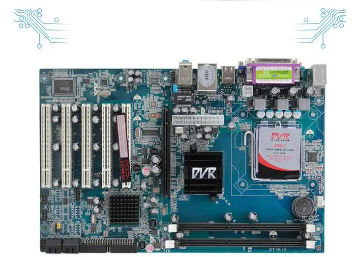 The new OEM DVR G41 Motherboard DDR3 5 x PCI security monitoring super-stable LPT
The new OEM DVR G41 Motherboard DDR3 5 x PCI security monitoring super-stable LPT