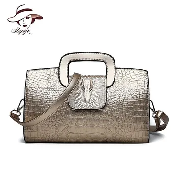 2020 Luxury Brand Women Messenger Bags Alligator Crocodile Pattern Tote Shoulder Handbag Ladies Classic Leather Crossbody Clutch
2020 Luxury Brand Women Messenger Bags Alligator Crocodile Pattern Tote Shoulder Handbag Ladies Classic Leather Crossbody Clutch