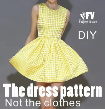 Dresses Sewing Pattern Template Cutting drawing Clothing DIY ((Not selling clothes)) BLQ- 108
Dresses Sewing Pattern Template Cutting drawing Clothing DIY ((Not selling clothes)) BLQ- 108
