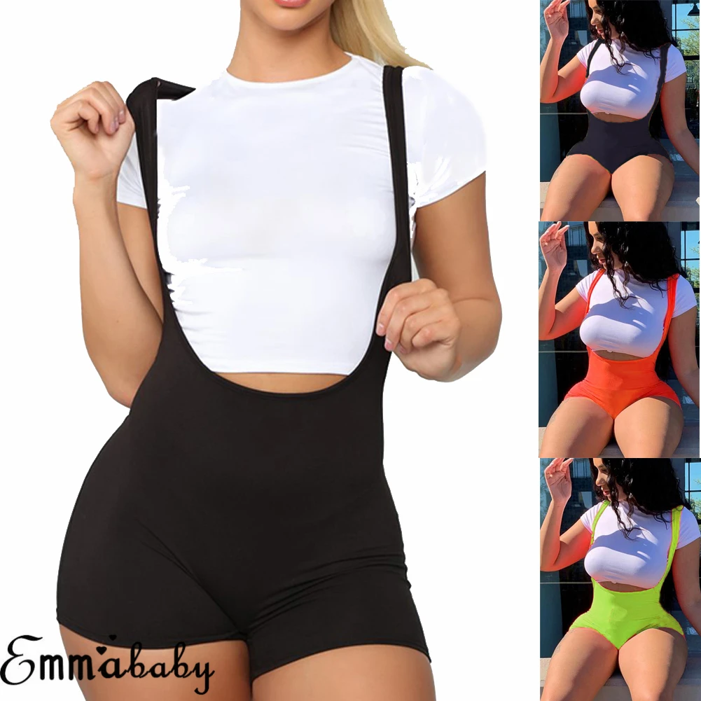 US Women Casual Sleeveless Bodycon Romper Jumpsuit Club Bodysuit Short Pants
US Women Casual Sleeveless Bodycon Romper Jumpsuit Club Bodysuit Short Pants