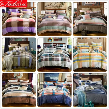 100% Cotton Duvet Cover Fitted Sheet 3/4 pcs Bedding Set Adult Kids Bed Linen Single Twin Full Queen King Size Bedpsread 160x210
100% Cotton Duvet Cover Fitted Sheet 3/4 pcs Bedding Set Adult Kids Bed Linen Single Twin Full Queen King Size Bedpsread 160x210