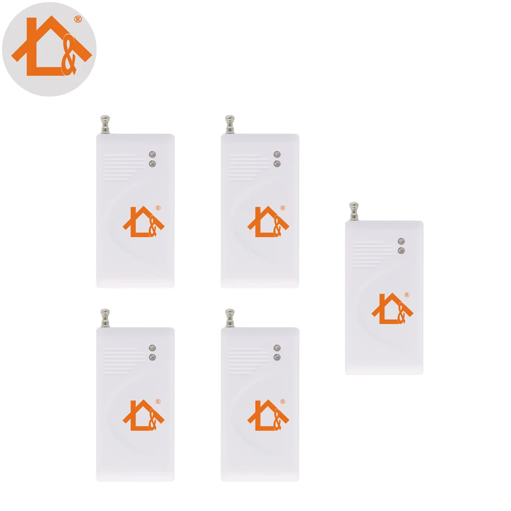 Wireless Door Glass Breakage Sensor Vibration Sensor Shock Detector for House Alarm System 5pcs
Wireless Door Glass Breakage Sensor Vibration Sensor Shock Detector for House Alarm System 5pcs