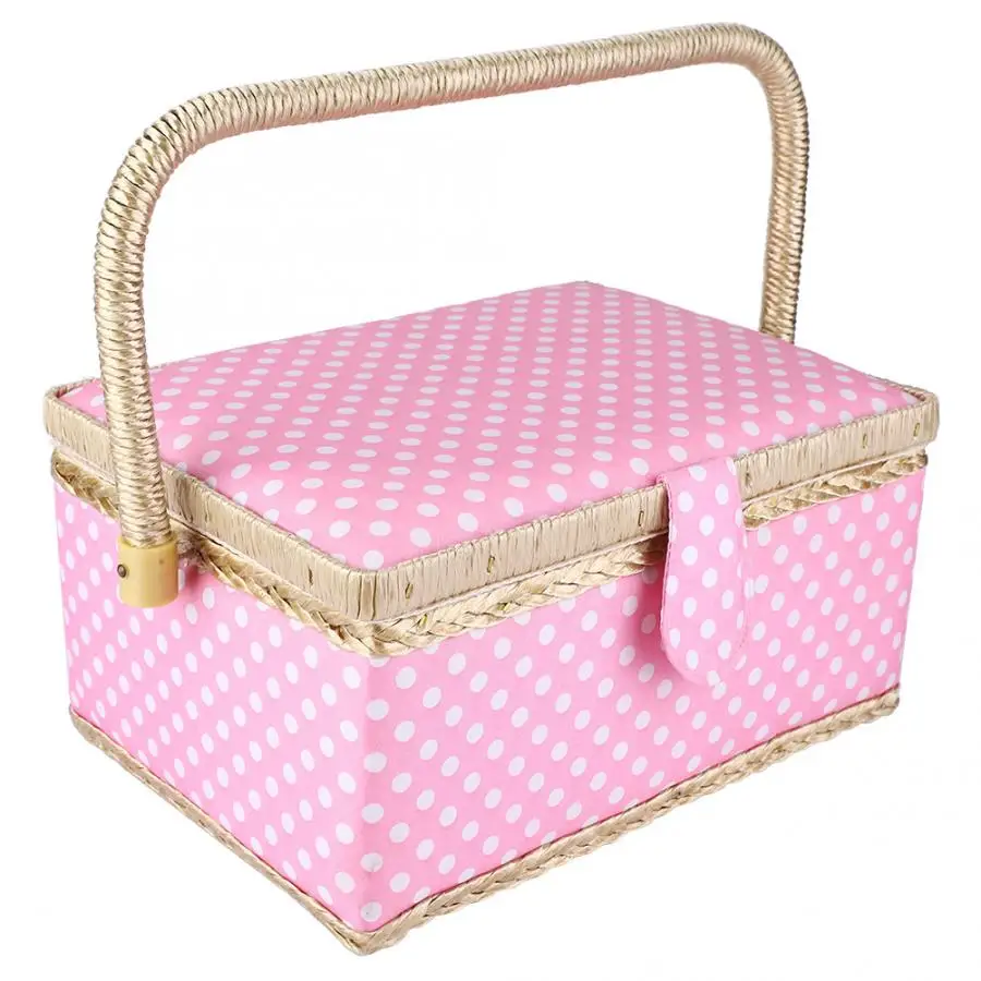Hanging Basket Fruit Basket Sewing Basket Household Fabric Craft Thread Needle Storage Box Organizer Flip Type 
Hanging Basket Fruit Basket Sewing Basket Household Fabric Craft Thread Needle Storage Box Organizer Flip Type