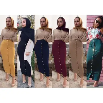 Fashion Women's Skirt Muslim Bottoms Long Skirts Pencil Bodycon Stretch Skirt Ramadan Party Worship Service Islamic Clothing
Fashion Women's Skirt Muslim Bottoms Long Skirts Pencil Bodycon Stretch Skirt Ramadan Party Worship Service Islamic Clothing