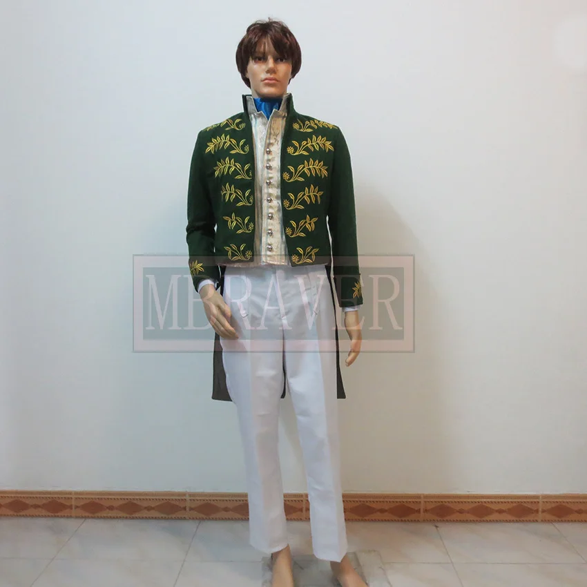 Custom-made Prince Charming Costume Cinderella Prince Costume New Cinderella Movie Cosplay Costume
Custom-made Prince Charming Costume Cinderella Prince Costume New Cinderella Movie Cosplay Costume