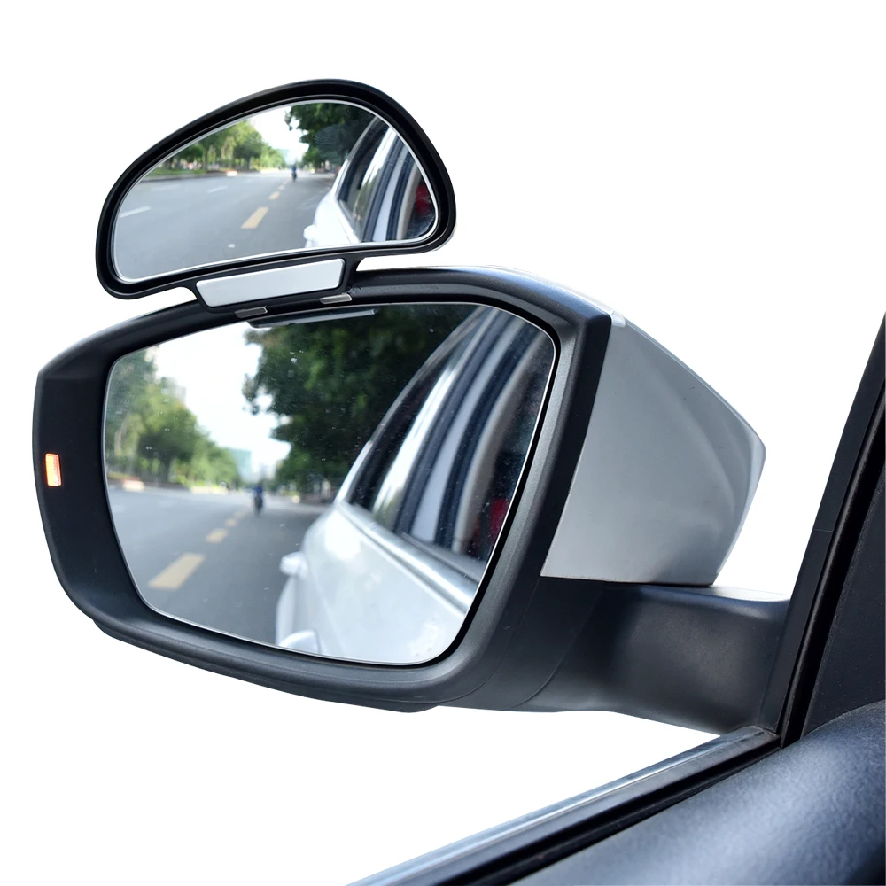 Автомобильное Зеркало YASOKRO регулируемое на 360 градусов широкоугольное боковое