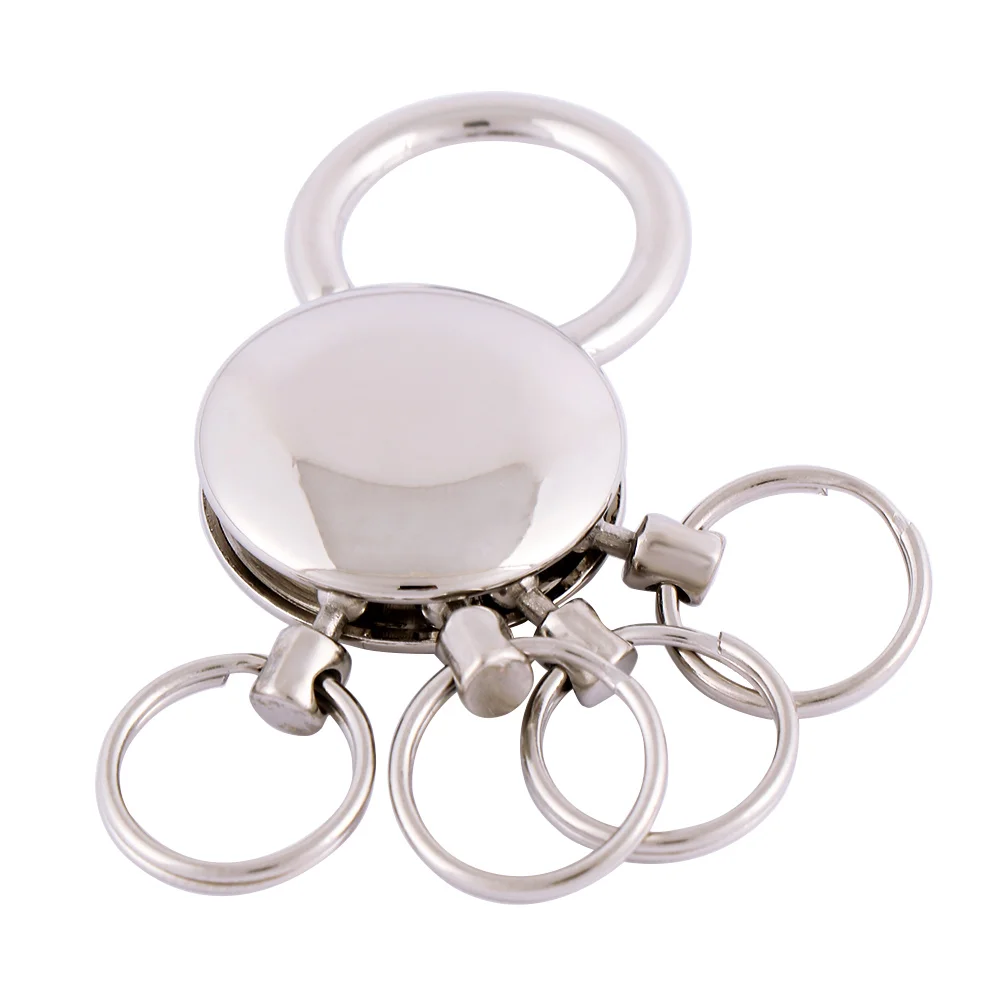 Creative 4 loops Waist Hanged Keychain High Quality Detachable Key Chain Car Key Holder Car Interior Accessories
Creative 4 loops Waist Hanged Keychain High Quality Detachable Key Chain Car Key Holder Car Interior Accessories