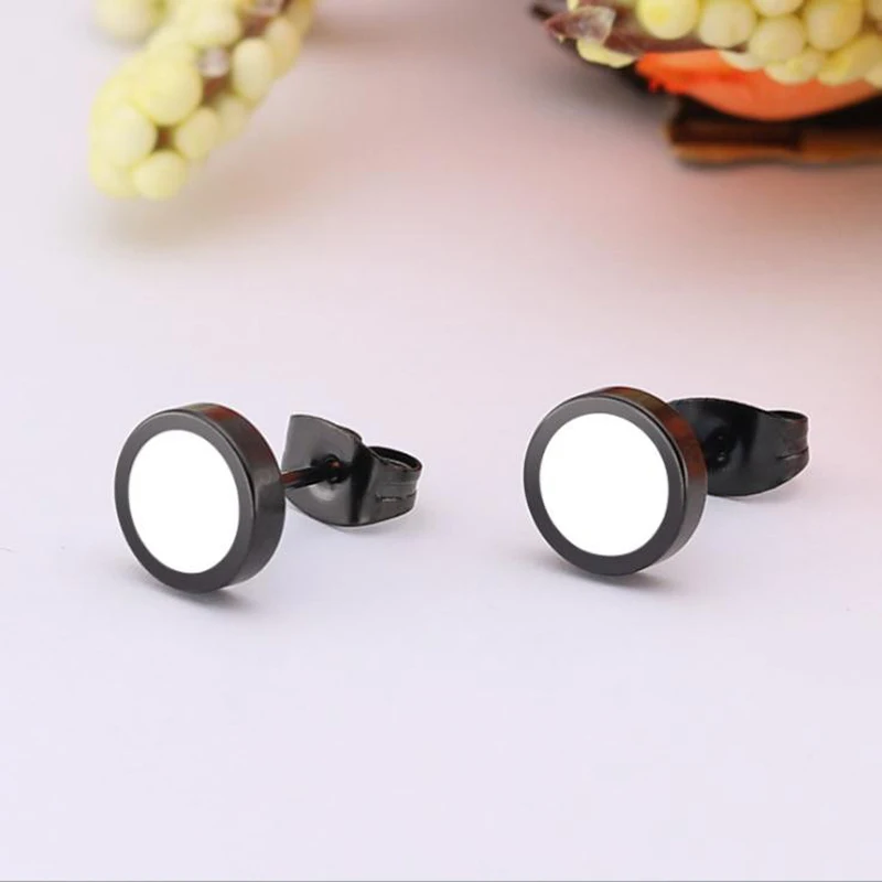 MJARTORIA Vintage Designed 1 Pair Round Circle Stud Earrings For Men Women Punk Barbell Dumbbell Singled Sided Piercing Earrings
MJARTORIA Vintage Designed 1 Pair Round Circle Stud Earrings For Men Women Punk Barbell Dumbbell Singled Sided Piercing Earrings