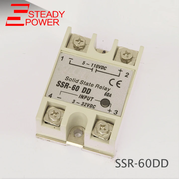 Single Phase Solid State Relay Actually 3-32V DC TO 5-250VDC 60DD/60A 60DA 60VA 60AA Relay Solid State
Single Phase Solid State Relay Actually 3-32V DC TO 5-250VDC 60DD/60A 60DA 60VA 60AA Relay Solid State