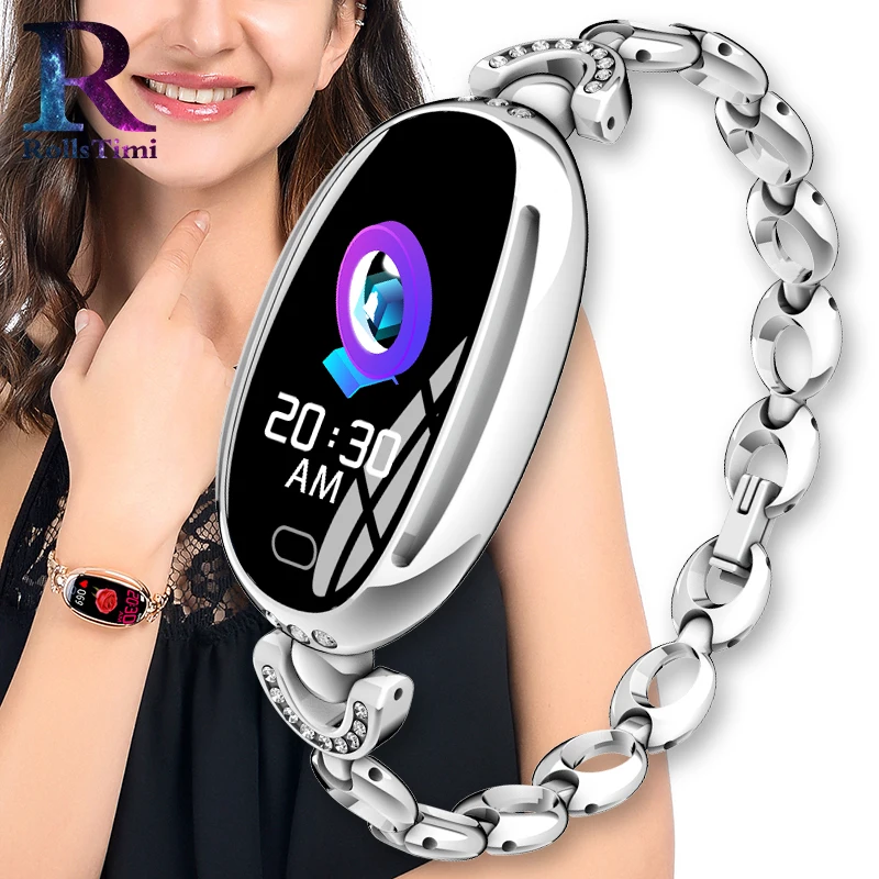 RollsTimi Smart Watches Women Message Reminder Bluetooth Heart Rate Wristband Sports Pedometer Digital smart Watch IOS Android
RollsTimi Smart Watches Women Message Reminder Bluetooth Heart Rate Wristband Sports Pedometer Digital smart Watch IOS Android