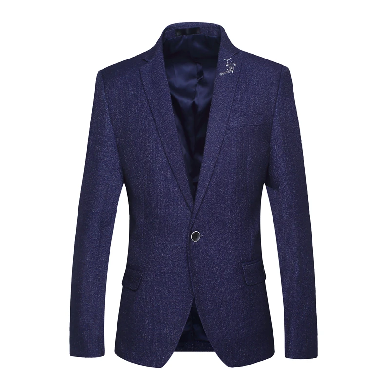 BROWON Brand New Korean Style Spring Autumn Casual Mens Suits Blazers Slim Fit Solid Color Party Formal Blazer Men 2018
BROWON Brand New Korean Style Spring Autumn Casual Mens Suits Blazers Slim Fit Solid Color Party Formal Blazer Men 2018