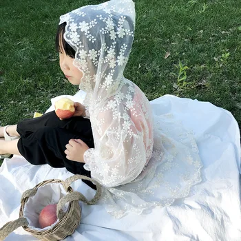 Kids Girl Summer Hoodies Sun Protection Clothes Fashion Lace Mesh Embroidery Jacket Coat 2-7Yrs Baby Mosquito Protection Outwear
Kids Girl Summer Hoodies Sun Protection Clothes Fashion Lace Mesh Embroidery Jacket Coat 2-7Yrs Baby Mosquito Protection Outwear