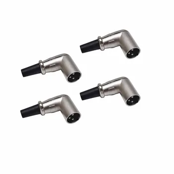 10pcs/lot Good Quality Right Angle 90 Degree Microphone 3PIN XLR Connector Male Plug
10pcs/lot Good Quality Right Angle 90 Degree Microphone 3PIN XLR Connector Male Plug