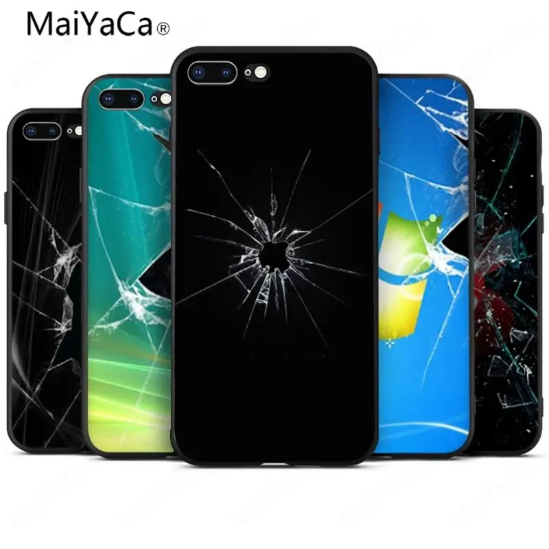 MaiYaCa Shattered Glass Pattern tpu Soft Phone Accessories Cover Case For iphone 8 8plus 7 7plus 6 6plus 5 5s XR SE Mobile cover
MaiYaCa Shattered Glass Pattern tpu Soft Phone Accessories Cover Case For iphone 8 8plus 7 7plus 6 6plus 5 5s XR SE Mobile cover