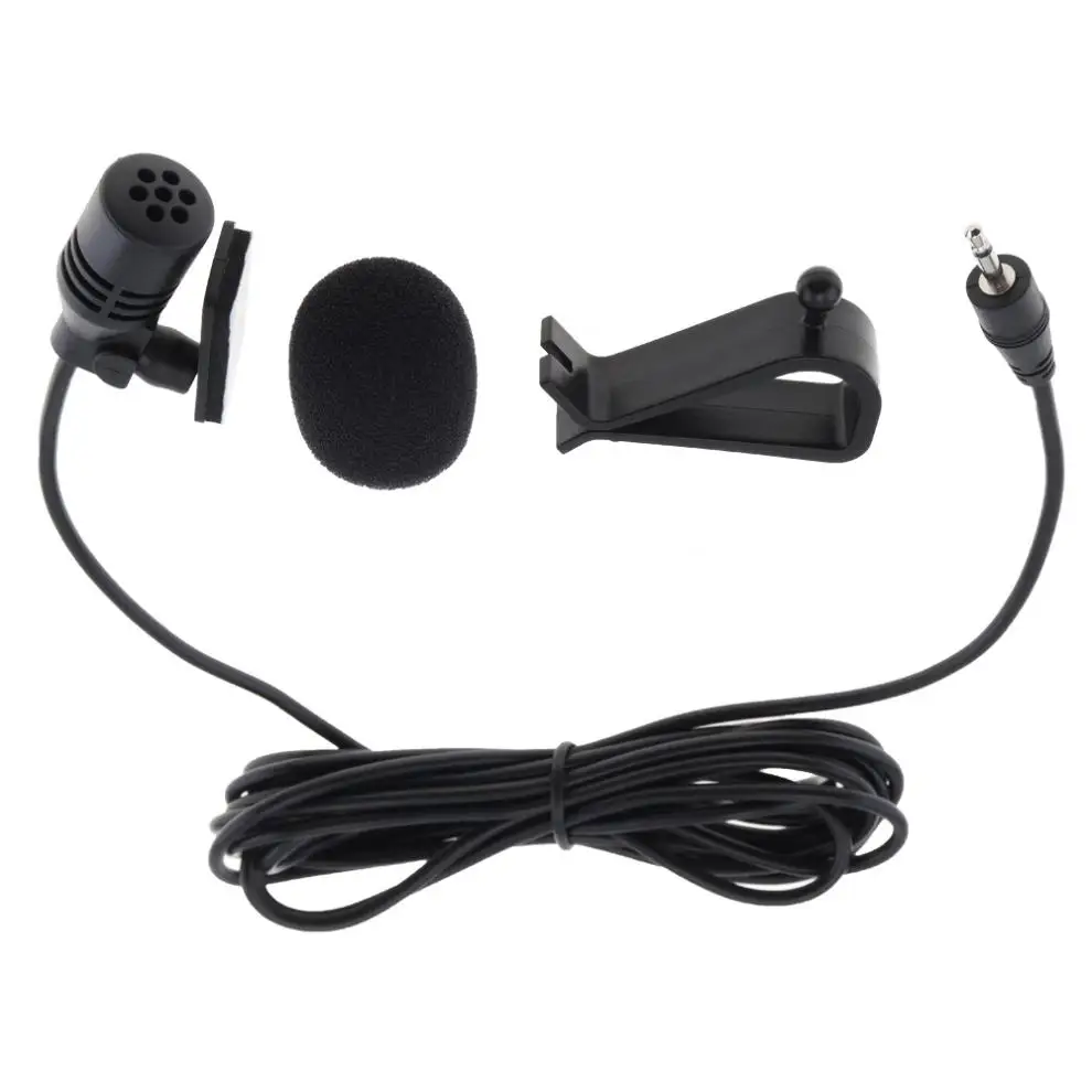 PVC Wired 2.5 mm Stereo Jack Mini 3m Car Microphone External Mic for PC Car DVD / GPS Player / Radio Audio Microphone
PVC Wired 2.5 mm Stereo Jack Mini 3m Car Microphone External Mic for PC Car DVD / GPS Player / Radio Audio Microphone