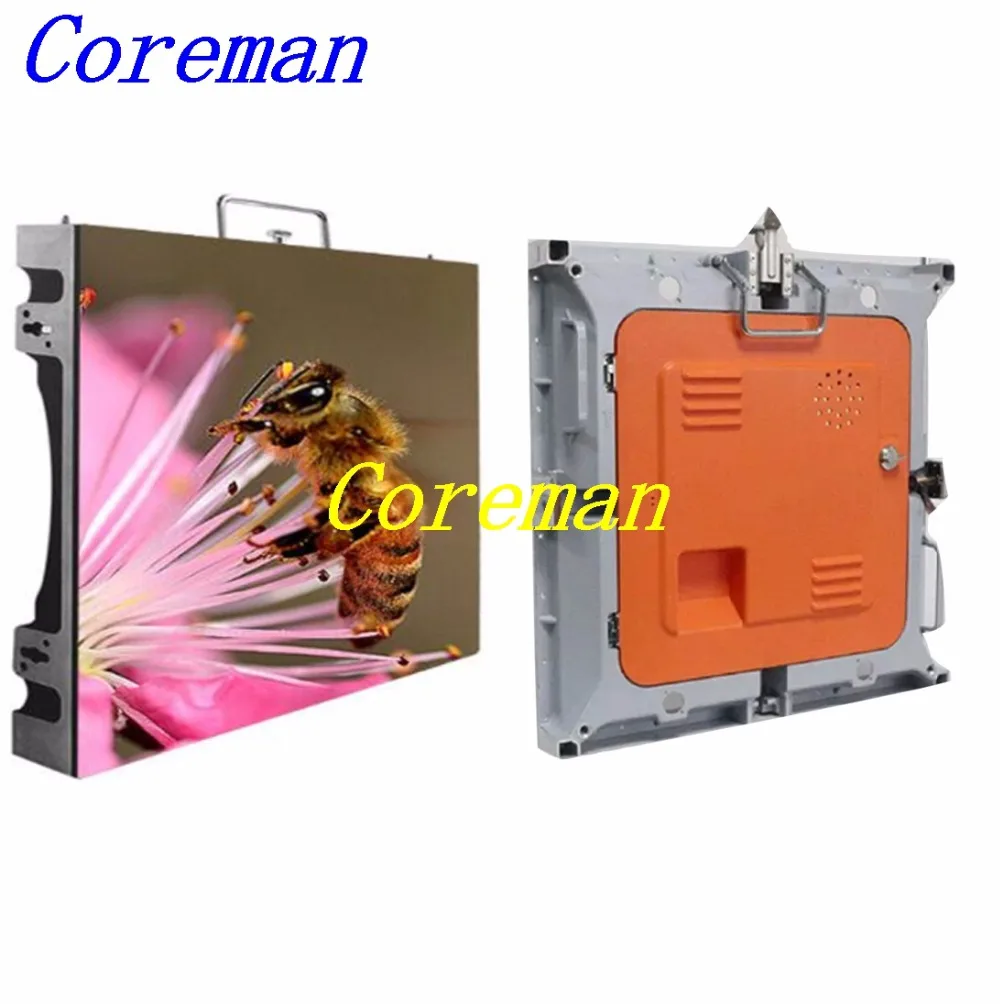 Фото Coreman P3 P4 P5 P6 P8 P10 rental led display video wall screen with die casting cabinet p8 512x512 rgb 3in1 indoor | Электронные
