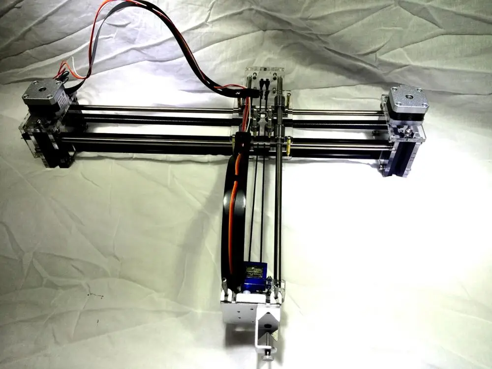 DrawBot machine acrylic profile version DIY full kit framework+EiBotBoard main baord
DrawBot machine acrylic profile version DIY full kit framework+EiBotBoard main baord