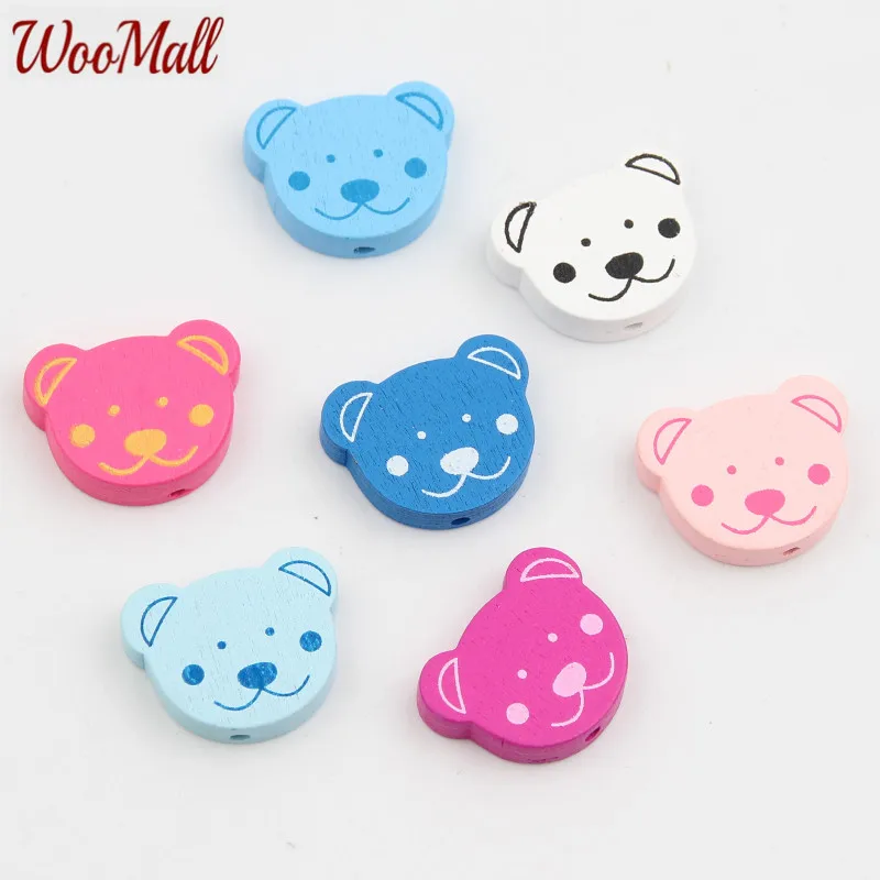 Multicolor Mix Wood Beads 19x25mm 30pcs Bear Shape Wooden Beads for Jewelry Making DIY Pacifier Clip Rattle Accessories
Multicolor Mix Wood Beads 19x25mm 30pcs Bear Shape Wooden Beads for Jewelry Making DIY Pacifier Clip Rattle Accessories