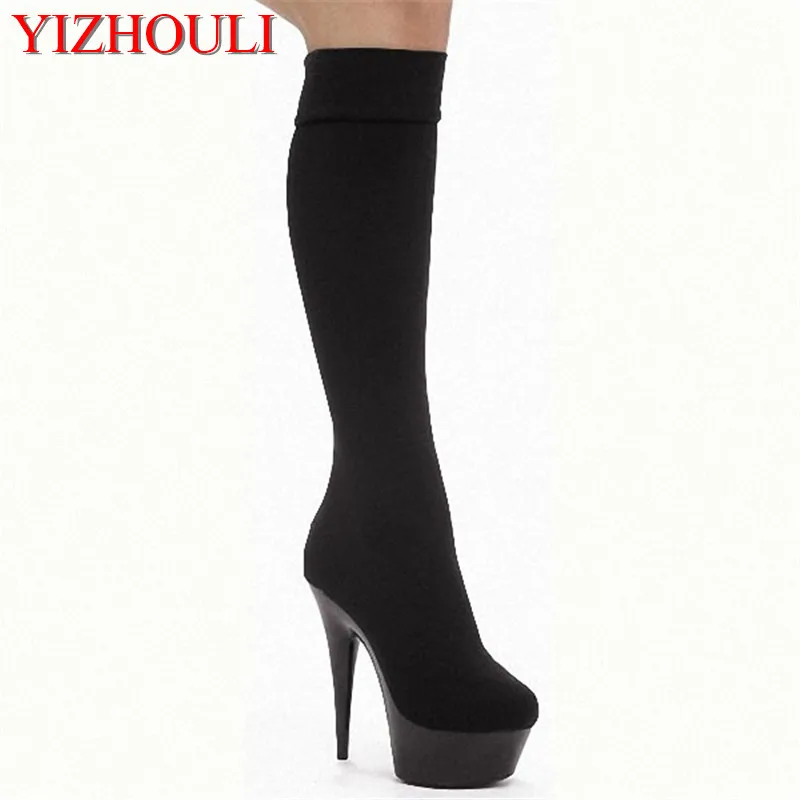 15cm ultra high heels boots barreled platform japanned leather 6 inch performance shoes plus size knee high boots for women
15cm ultra high heels boots barreled platform japanned leather 6 inch performance shoes plus size knee high boots for women