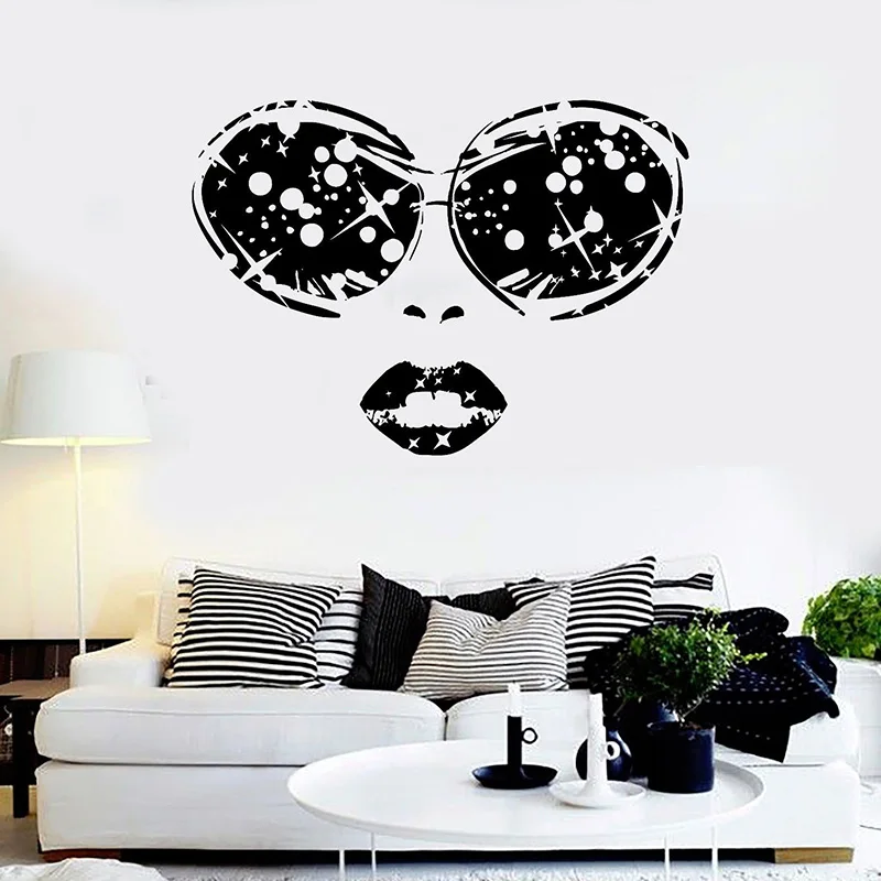 YOYOYU Beauty Salon Vinyl Wall Sticker Woman Face Glasses Lips Girl Removeable Decal Livingroom Bedroom Decoration ZX310
YOYOYU Beauty Salon Vinyl Wall Sticker Woman Face Glasses Lips Girl Removeable Decal Livingroom Bedroom Decoration ZX310