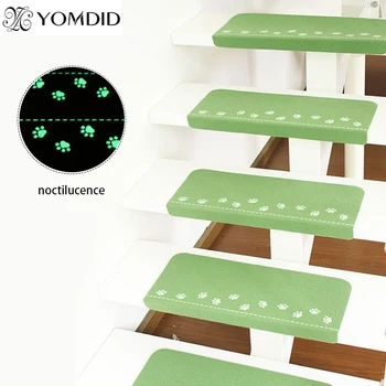 Luminous Staircase carpet Pad Footprint Pattern Mats Non-slip Stair Mat Self-Adhesive Floor Sticker Children Carpet Kitchen rugs
Luminous Staircase carpet Pad Footprint Pattern Mats Non-slip Stair Mat Self-Adhesive Floor Sticker Children Carpet Kitchen rugs