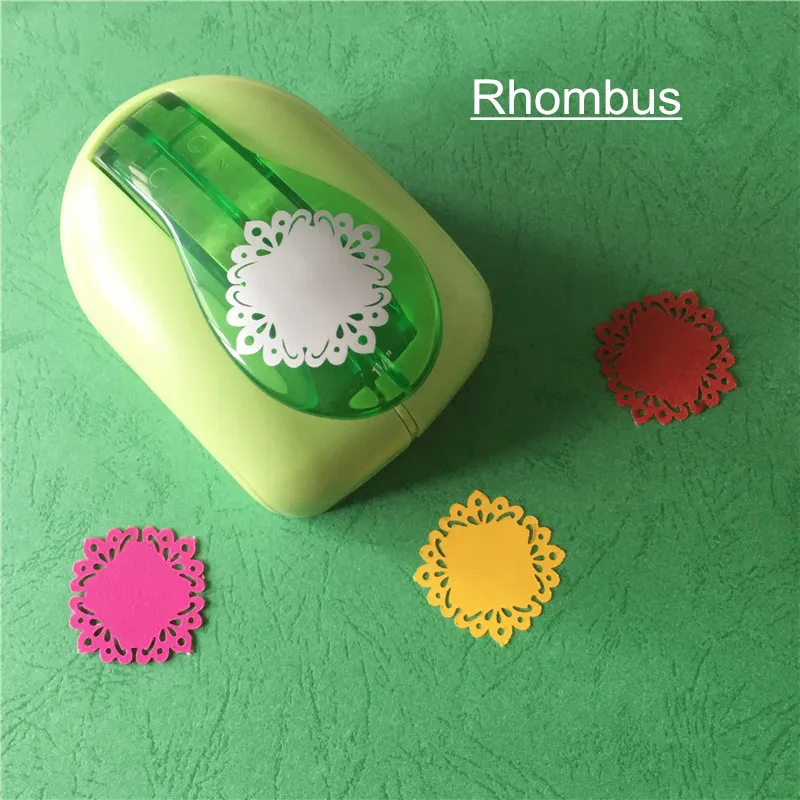 New High Quality Rhombus Shaped Punch Craft Foam Puncher Kids DIY Tools Paper Cutter Scrapbooking Lozenge Hole Punch Free Ship
New High Quality Rhombus Shaped Punch Craft Foam Puncher Kids DIY Tools Paper Cutter Scrapbooking Lozenge Hole Punch Free Ship