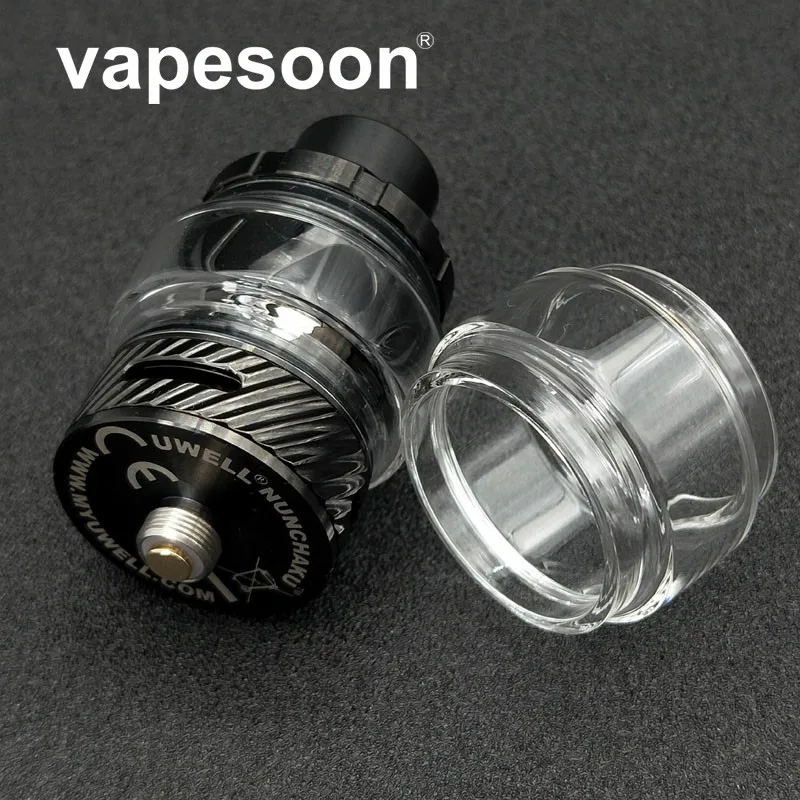 VapeSoon Replacement Glass Tube For Uwell Nunchaku 5ml TANK Convex Bulb Extend Glass Tube 20pcs
VapeSoon Replacement Glass Tube For Uwell Nunchaku 5ml TANK Convex Bulb Extend Glass Tube 20pcs