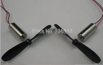 100Pairs 6*14 MM High Magnetic Coreless Motor 4.2V/46500RPM+Propellers For Remote Control Model Aircraft/Helicopter/Quadcopter
100Pairs 6*14 MM High Magnetic Coreless Motor 4.2V/46500RPM+Propellers For Remote Control Model Aircraft/Helicopter/Quadcopter