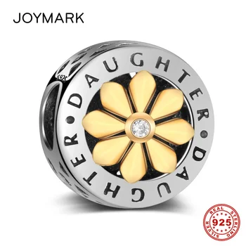 5pcs DAUGHTER Engraved Daisy Flower S925 Sterling Silver European Charm Beads For DIY Bracelet Necklace Jewelry Accessory DSP022
5pcs DAUGHTER Engraved Daisy Flower S925 Sterling Silver European Charm Beads For DIY Bracelet Necklace Jewelry Accessory DSP022