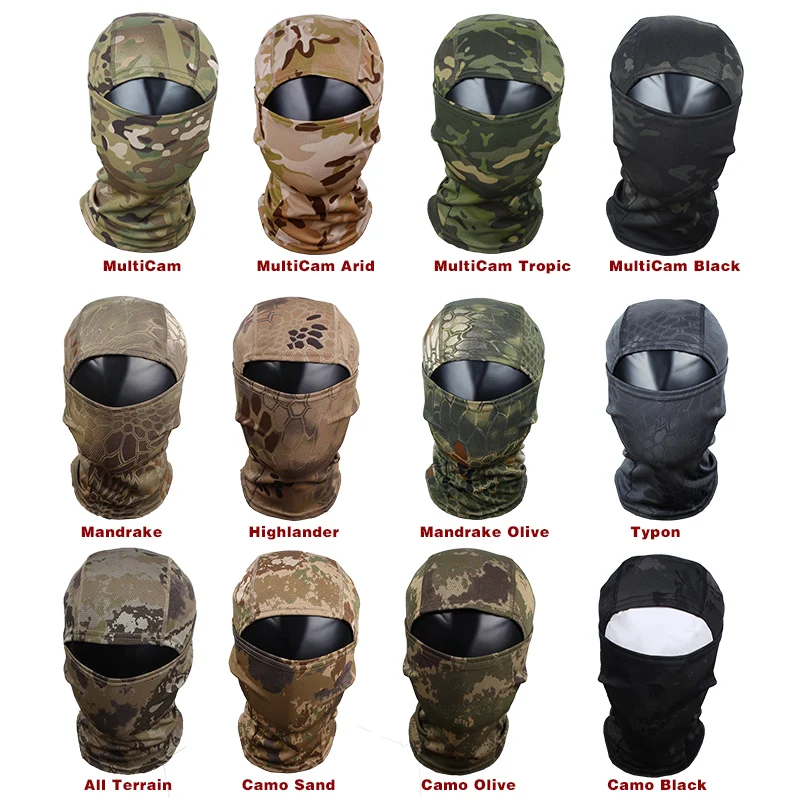 Multicam CP Camouflage Full Face Mask Wargame Cycling Hunting Army Bike Military Helmet Liner Tactical Airsoft Cap Breathable
Multicam CP Camouflage Full Face Mask Wargame Cycling Hunting Army Bike Military Helmet Liner Tactical Airsoft Cap Breathable