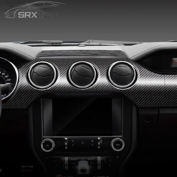 SRXTZM 1set Real Carbon Fiber Car Instrument Panel Dashboard Decor Trim Cover Stickers For Ford Mustang 2015-2019 Accessories
SRXTZM 1set Real Carbon Fiber Car Instrument Panel Dashboard Decor Trim Cover Stickers For Ford Mustang 2015-2019 Accessories