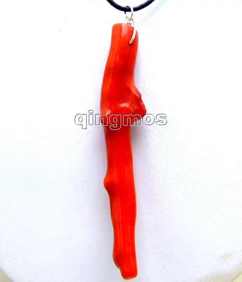 SALE Big 10*80mm GENUINE Red Branch shape Coral pendant with Free leather cord 18" necklace-5776 Wholesale/retail Free shipping
SALE Big 10*80mm GENUINE Red Branch shape Coral pendant with Free leather cord 18" necklace-5776 Wholesale/retail Free shipping