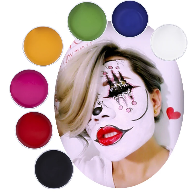 IMAGIC Professional Colorful Pigments Body Paint Cream Long Lasting Easy to Makeup Cosplay Body Art Paint 7 Colors
IMAGIC Professional Colorful Pigments Body Paint Cream Long Lasting Easy to Makeup Cosplay Body Art Paint 7 Colors