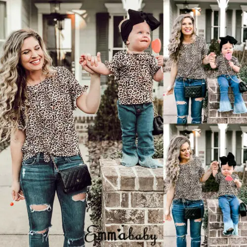 HIRIGIN Mother And Daughter Short Sleeve Tops Casual T-shirt Matching Cosy Family Clothes
HIRIGIN Mother And Daughter Short Sleeve Tops Casual T-shirt Matching Cosy Family Clothes