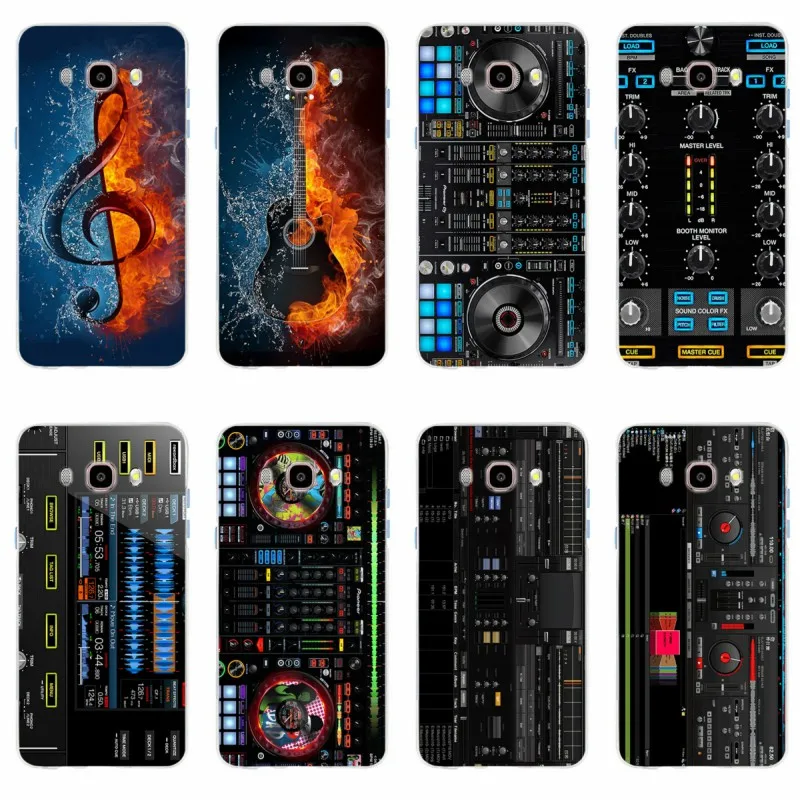 Чехол для телефона Ddj dj music Мягкий Силиконовый ТПУ чехол 2018 Samsung Galaxy S6 S6edge S6Plus A7 S7edge
