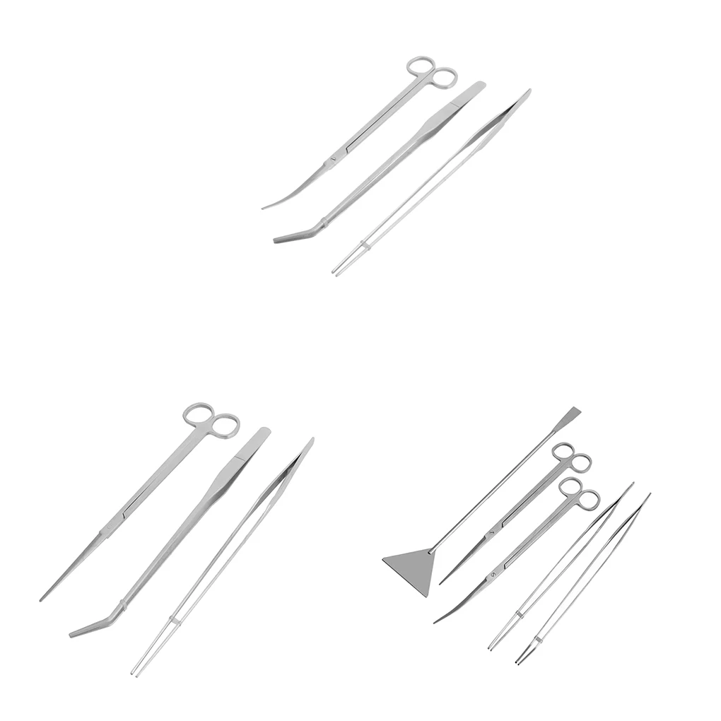 New Aquarium Maintenance Tool Fish Tank Live Plants Grass Aquatic Plant Kit Stainless Steel Tweezers Scissors Accessories 3/5pcs
New Aquarium Maintenance Tool Fish Tank Live Plants Grass Aquatic Plant Kit Stainless Steel Tweezers Scissors Accessories 3/5pcs